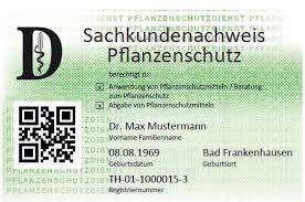 Sachkundenachweis