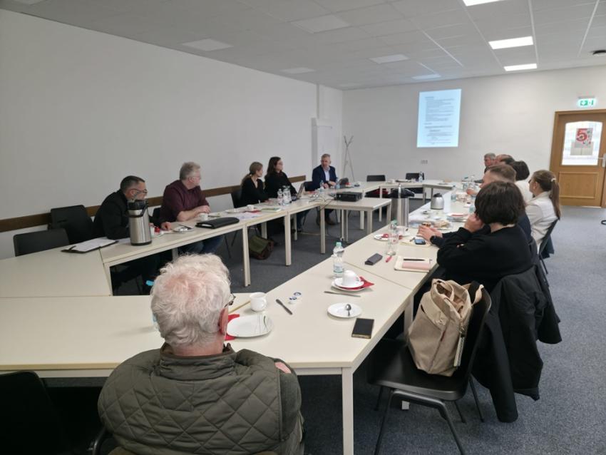 Gesprächsrunde zur Gewässerunterhaltung beim Landrat des Unstrut-Hainich Kreises