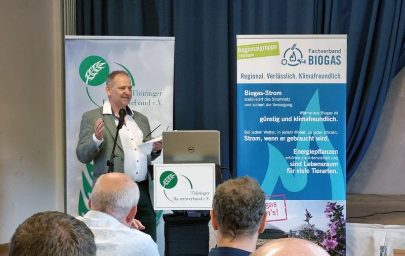 Energieminister Bernhard Stengele