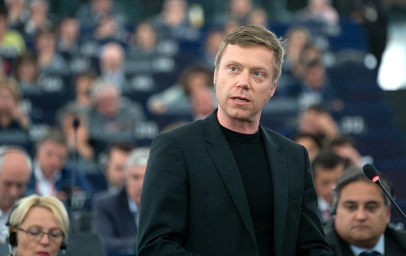 Martin Schirdewan bei der Konstituierung des Europäischen Parlaments (2019)