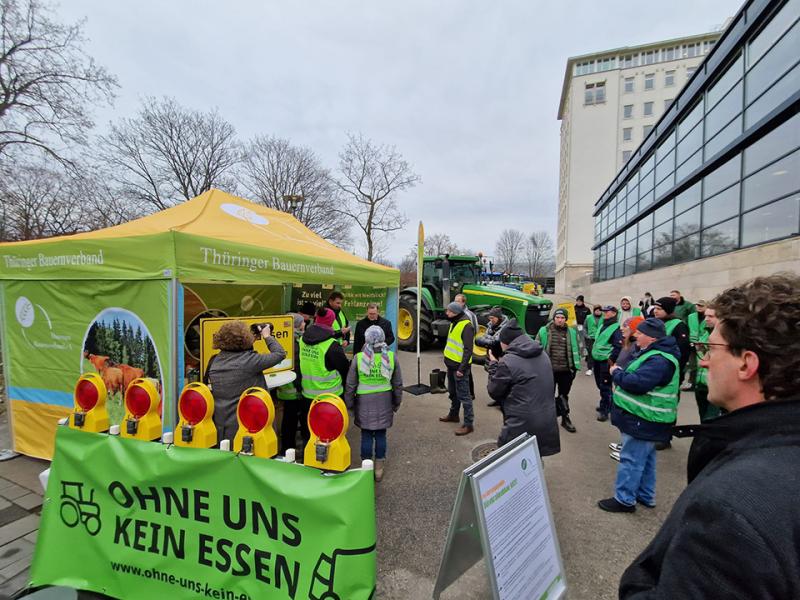 Bauernproteste: Aktionen der vergangenen Woche
