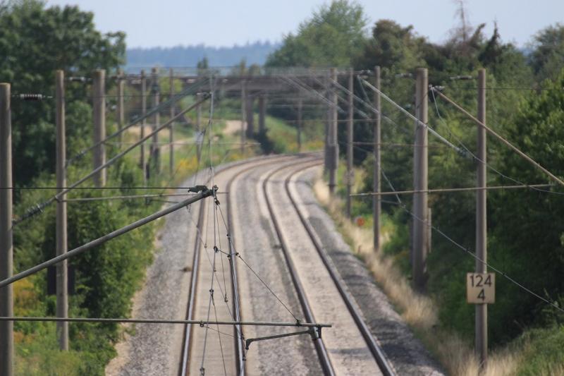 Elektrifizierung der Mitte-Deutschland Verbindung zwischen Weimar und Gößnitz