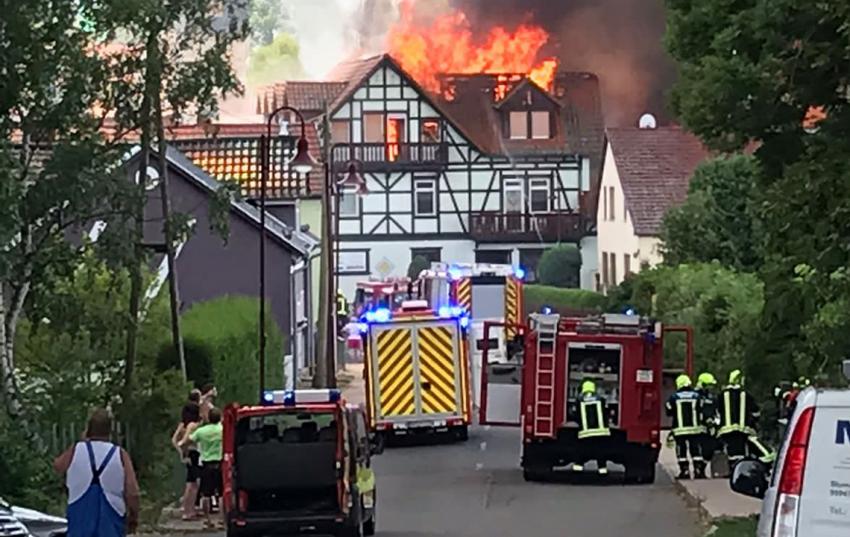 Brand in Bothenheilingen: Große Hilfsbereitschaft seitens der Landwirtschaft