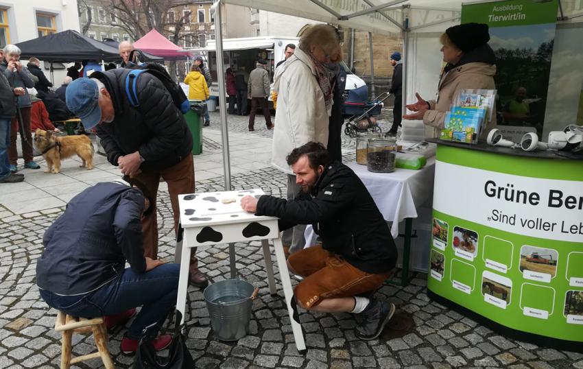 Bauernverband auf Frühlingsfest der Stadt Eisenberg im Bürger-Dialog