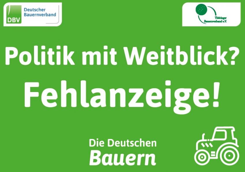 Offener Brief der Landesbauernpräsidenten an Bundeskanzler Olaf Scholz
